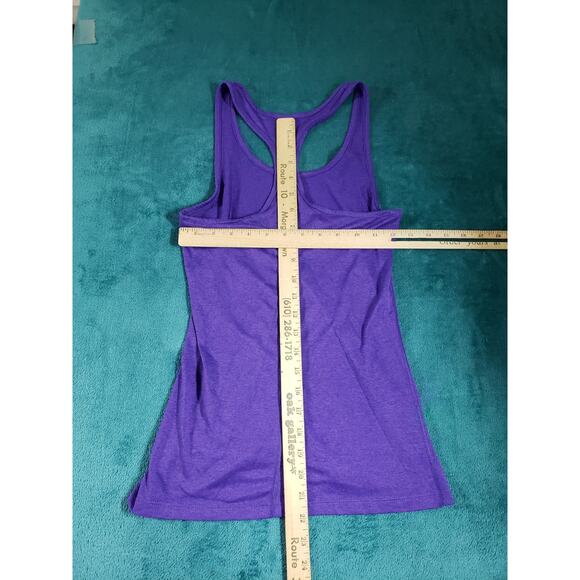 Nike Top Size Extra Small Womens Purple Performance Athletic Ladies Dri Fit Logo - Picture 6 of 7